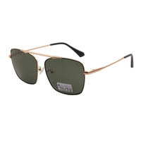 Newest Trending Fashion Photochromic UV400 Polarized Metal Square Sunglasses